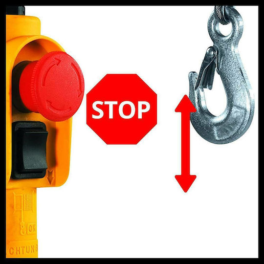 Einhell Chain Hoist TC-EH 250-18 for Weight Load up to 250kg Red