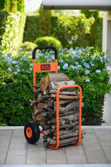 Black & Decker Transport Trolley for Weight Load up to 120kg Orange