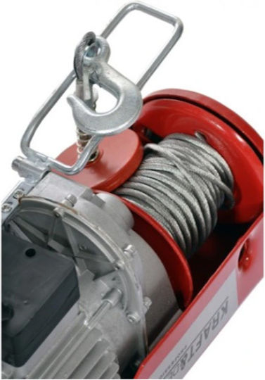 Kraft & Dele Elektrohebezeug for Load Weight up to 800kg in Rot Color