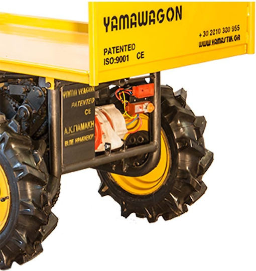Yamastik Превозно средство Без двигател Yamawagon ΑΚ-011 за товар с тегло до 80кг в Жълт Цвят