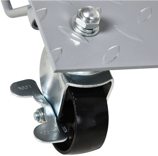 Durhand Mobile Base 680 Kg Set Bases Moving Cars for Weight Load up to 680kg Gray