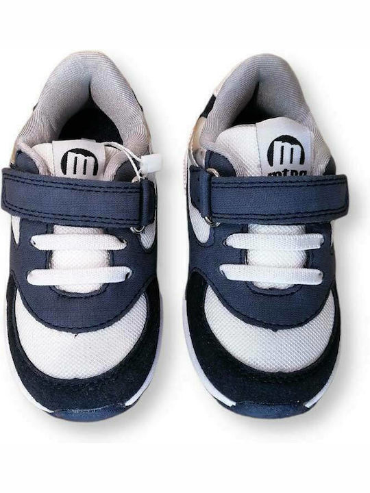 48211 Kinder Sneakers mit Klettverschluss Marineblau