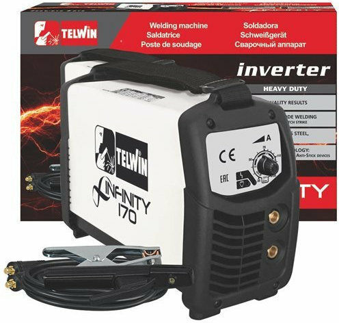 Telwin Infinity 170 Ηλεκτροκόλληση Inverter TIG / MMA με Μέγιστο Ρεύμα Συγκόλλησης 150A και Κύκλο Εργασίας 60%