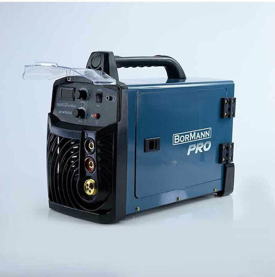 Bormann Pro BIW1300 Ηλεκτροκόλληση Inverter MIG / MMA με Μέγιστο Ρεύμα Συγκόλλησης 160A και Κύκλο Εργασίας 45%