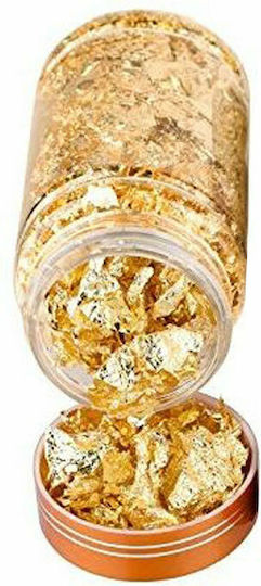 Aluminum sheets Foil for Nails in Gold Color