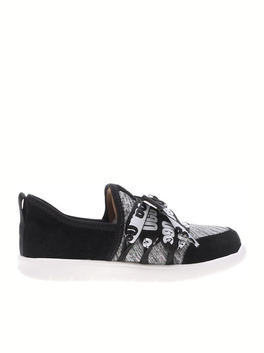 Kids Sneakers Slip-on Black