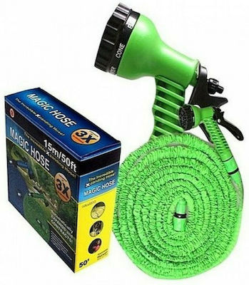 Hose Extendable Set Magic Hose 1/2" 30m Green