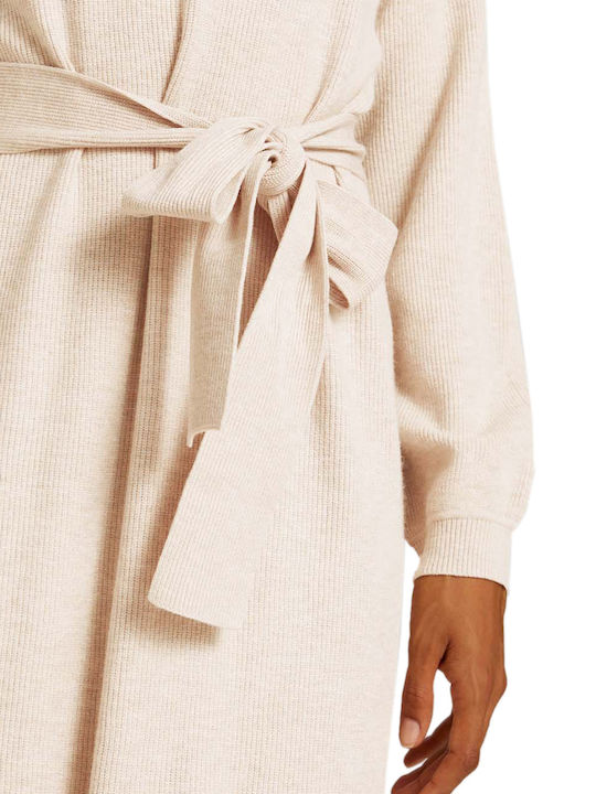 Midi Dress Beige