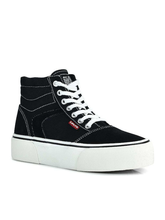 Philadelphia Kinder Sneakers Hoch Schwarz
