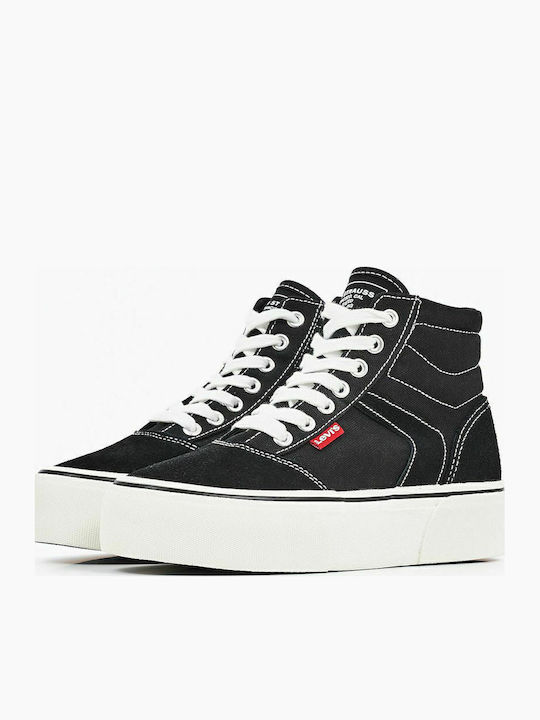 Philadelphia Kinder Sneakers Hoch Schwarz