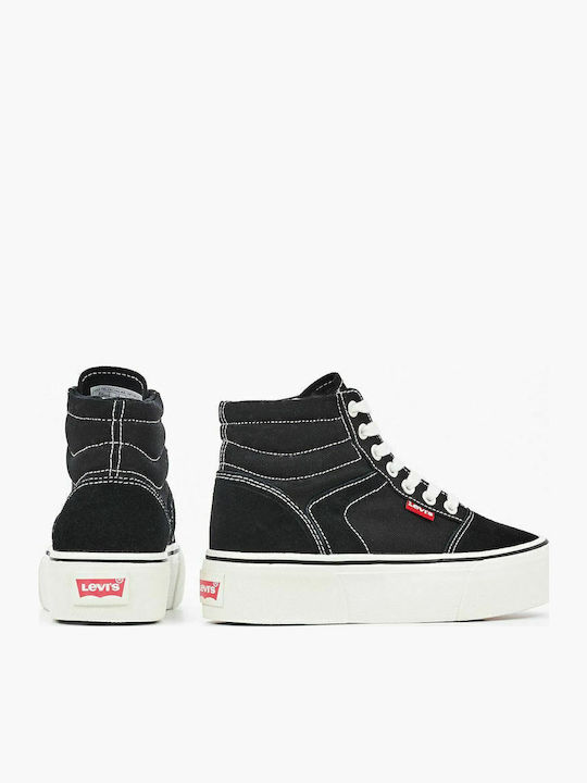 Philadelphia Kinder Sneakers Hoch Schwarz