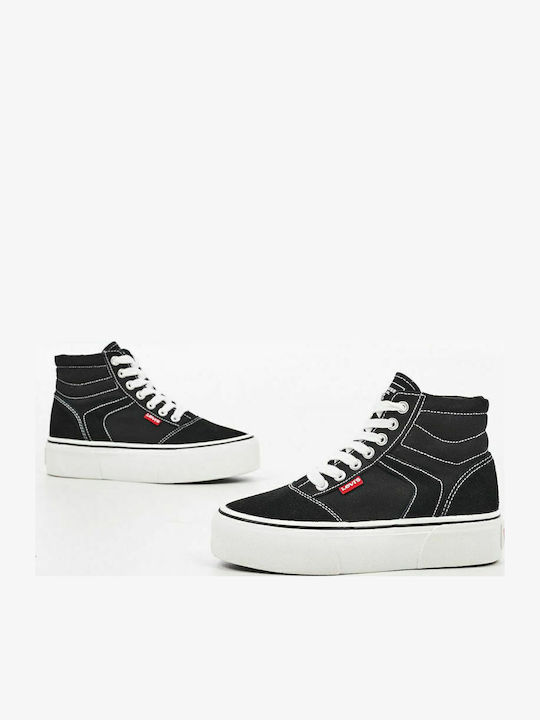 Philadelphia Kinder Sneakers Hoch Schwarz