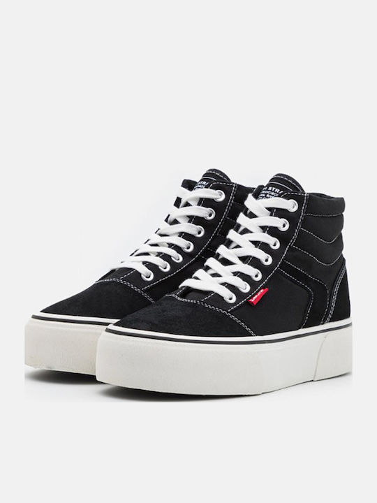 Philadelphia Kinder Sneakers Hoch Schwarz