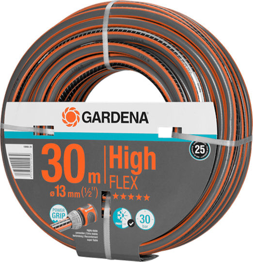Gardena Comfort HighFLEX Λάστιχο Ποτίσματος Σετ 1/2" 30m