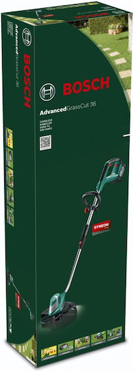 Bosch AdvancedGrassCut36 Χορτοκοπτικό Ώμου / Χειρός Μπαταρίας 36V 4.1kg με 1 Μπαταρία 2Ah