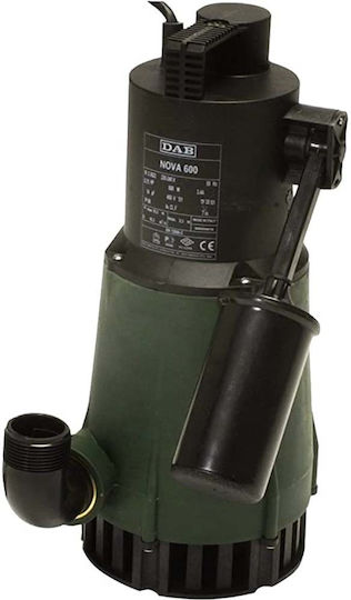 DAB Nova 600MA Monofazică Pompă Ape reziduale / canalizare 0.75hp