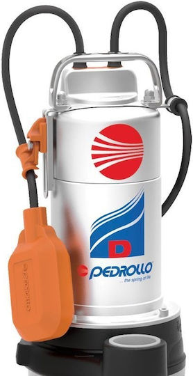 Pedrollo DM 30-N Μονοφασική Αντλία Ακαθάρτων & Ομβρίων Υδάτων 1.5hp με Φλοτέρ 215050602510 100.625