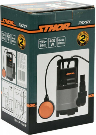Sthor 8000LT/H Single-phase Pump Waste Water / Sewage 0.55hp 79781