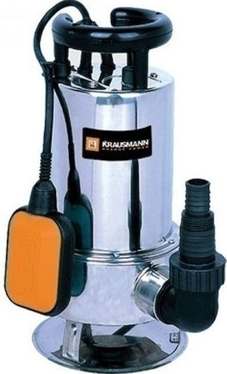Krausmann Single-phase Pump Waste Water / Sewage 750W 4601