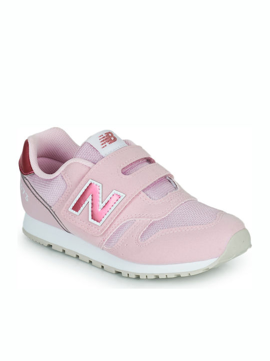 574 Classic Παιδικά Sneakers με Σκρατς Ροζ