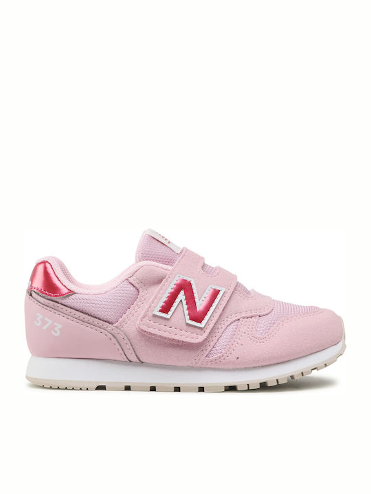 574 Classic Παιδικά Sneakers με Σκρατς Ροζ