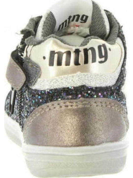47419 Kinder Sneakers Hoch Gray