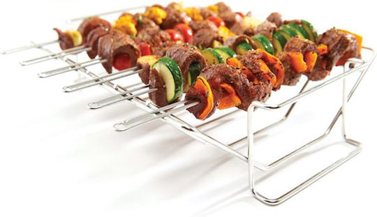 Broil King Ανοξείδωτη Σχάρα Ψησίματος με Πόδια 39x35εκ. Στήριξης για Κρέας