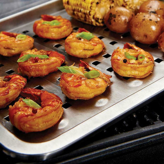Broil King Grill Cooking Utensil Baking Pan Stainless Steel