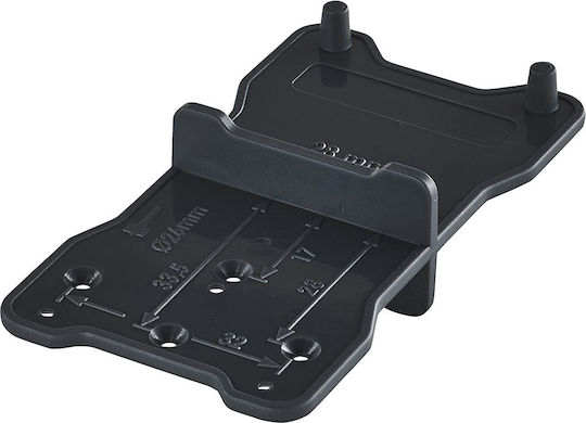 Wolfcraft Hinge Drill Set for Wood \ Plastic 90mm x 10mm with Guide 2pcs