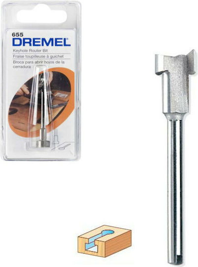 Dremel Cutter Bit HSS for Straight Cutting in Wood 8mm x 8mm