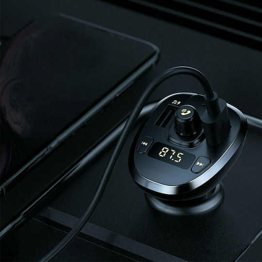 Remax FM Transmitter Αυτοκινήτου RCC109 με USB / MicroSD / Bluetooth