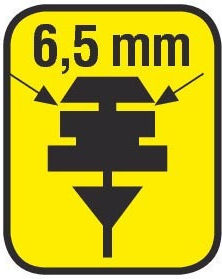 Lampa Tergix Plus Σετ Λάστιχα Υαλοκαθαριστήρα Αυτοκινήτου Οδηγού 760mm Universal
