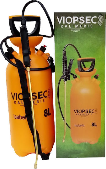 Viopsec Elettra Venus Pressure Sprayer 12V with Battery 1.3Ah with Capacity 8lt 3.5bar
