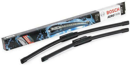 Bosch Aerotwin A115S Front Set Car Wiper Blades 600mm/450mm Universal Renault Megane