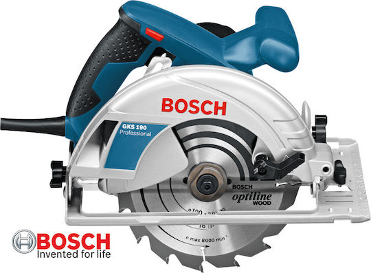 Bosch GKS 190 Professional Circular Saw 1400W with Dust Extraction System