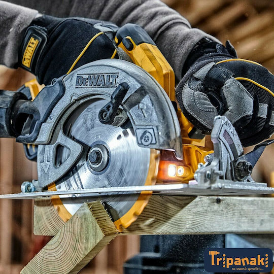 DEWALT DCS570N Δισκοπρίονο Brushless 18V Solo με Σύστημα Αναρρόφησης