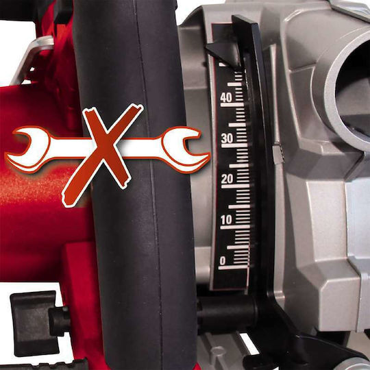 Einhell TE-CS 165 Δισκοπρίονο 1200W με Σύστημα Αναρρόφησης