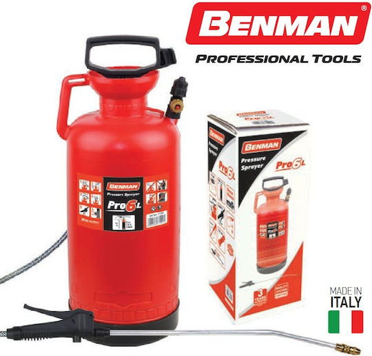 Benman Ψεκαστήρας Προπιέσεως με Χωρητικότητα 6lt 3bar