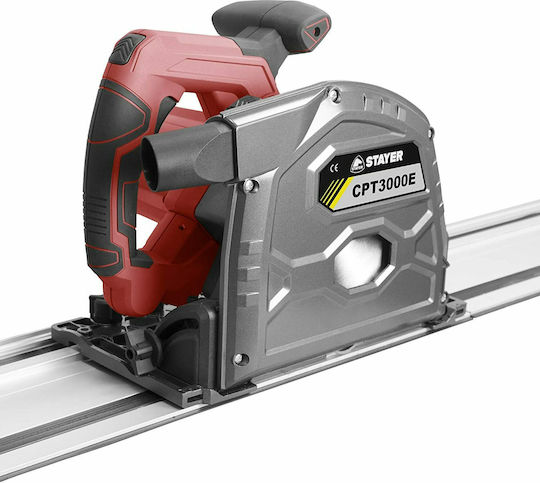 Stayer CPT 3000 E Δισκοπρίονο 1400W με Ρύθμιση Ταχύτητας και με Σύστημα Αναρρόφησης