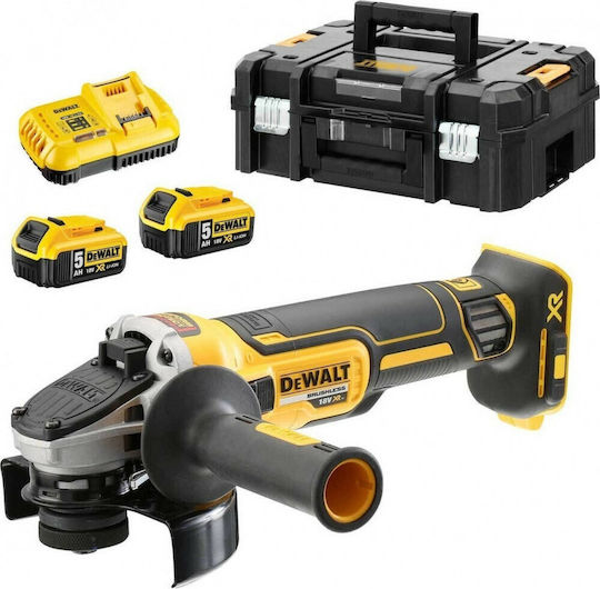 DEWALT DCS570P2 Circular Saw Brushless 18V 2x5Ah with Dust Extraction System