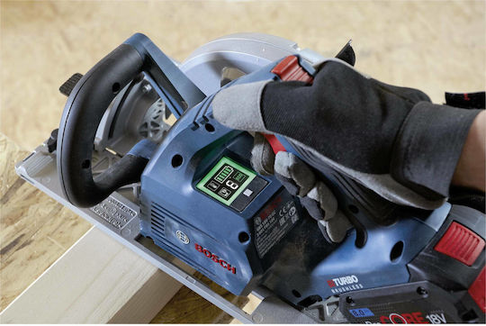 Bosch GKS 18V-68 GC Δισκοπρίονο Brushless 18V Solo με Σύστημα Αναρρόφησης