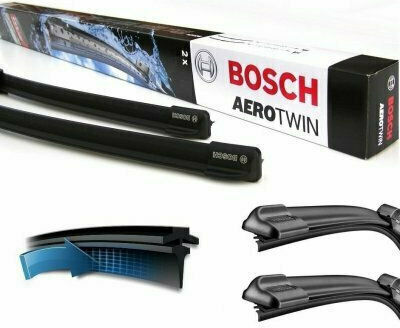 Bosch Aerotwin A010S Front Set Car Wiper Blades 600mm Passenger Wiper Length