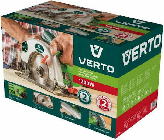 Verto 52G682 1200W mit Absaugsystem