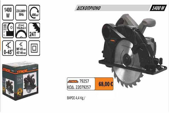 Sthor 1400W mit Absaugsystem