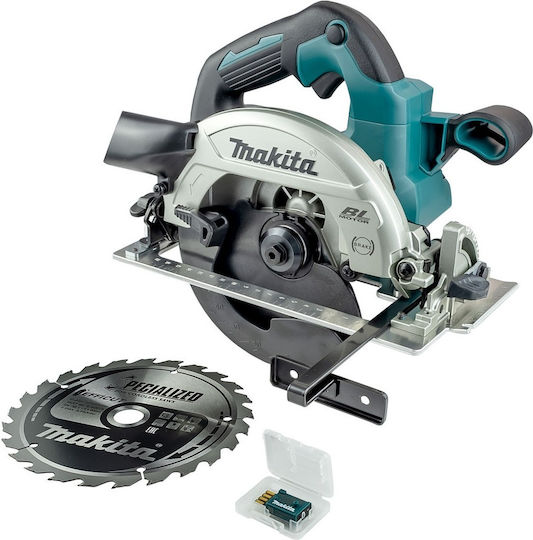 Makita DHS661ZU Δισκοπρίονο Brushless 18V Solo με Σύστημα Αναρρόφησης