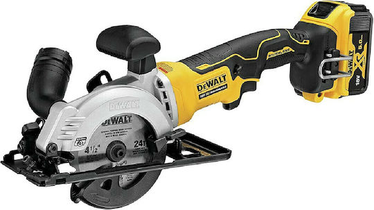 DEWALT DCS571P2 Circular Saw Brushless 18V 2x5Ah With Dust Suction System