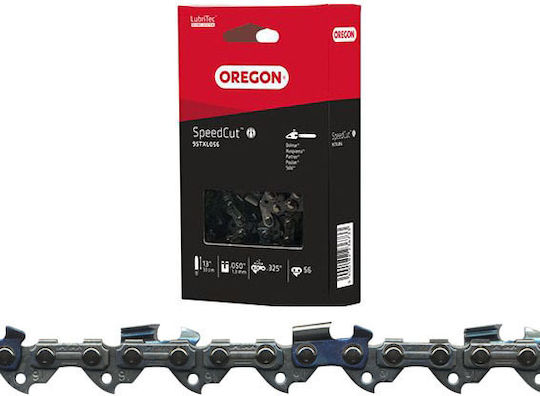 Oregon 91VXL052E Chainsaw Chain with Pitch 3/8", Gauge .050"-1.3mm & Number of Guides 52E