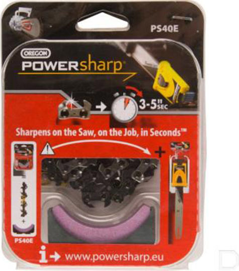 Oregon PS40E Chainsaw Chain with Pitch 3/8", Gauge .050"-1.3mm & Number of Guides 40E