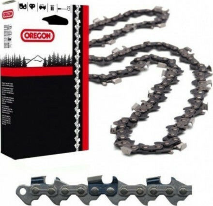 Oregon 91P-52 Chainsaw Chain with Pitch 3/8", Gauge .050"-1.3mm & Number of Guides 52E