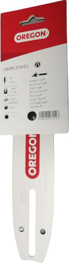 Oregon Single Rivet Lame pentru drujbe 20cm (8") pentru lanț cu Pas 3/8"LP, Grosimea dintelui .043"-1.1mm & Numărul de dini 33E